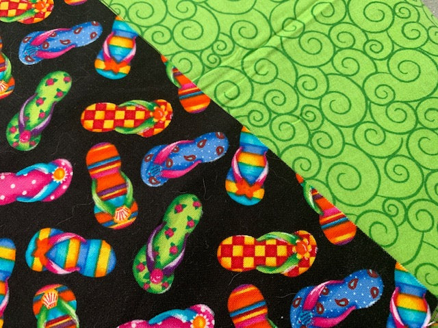 Flip Flops  - Seasonal fabric